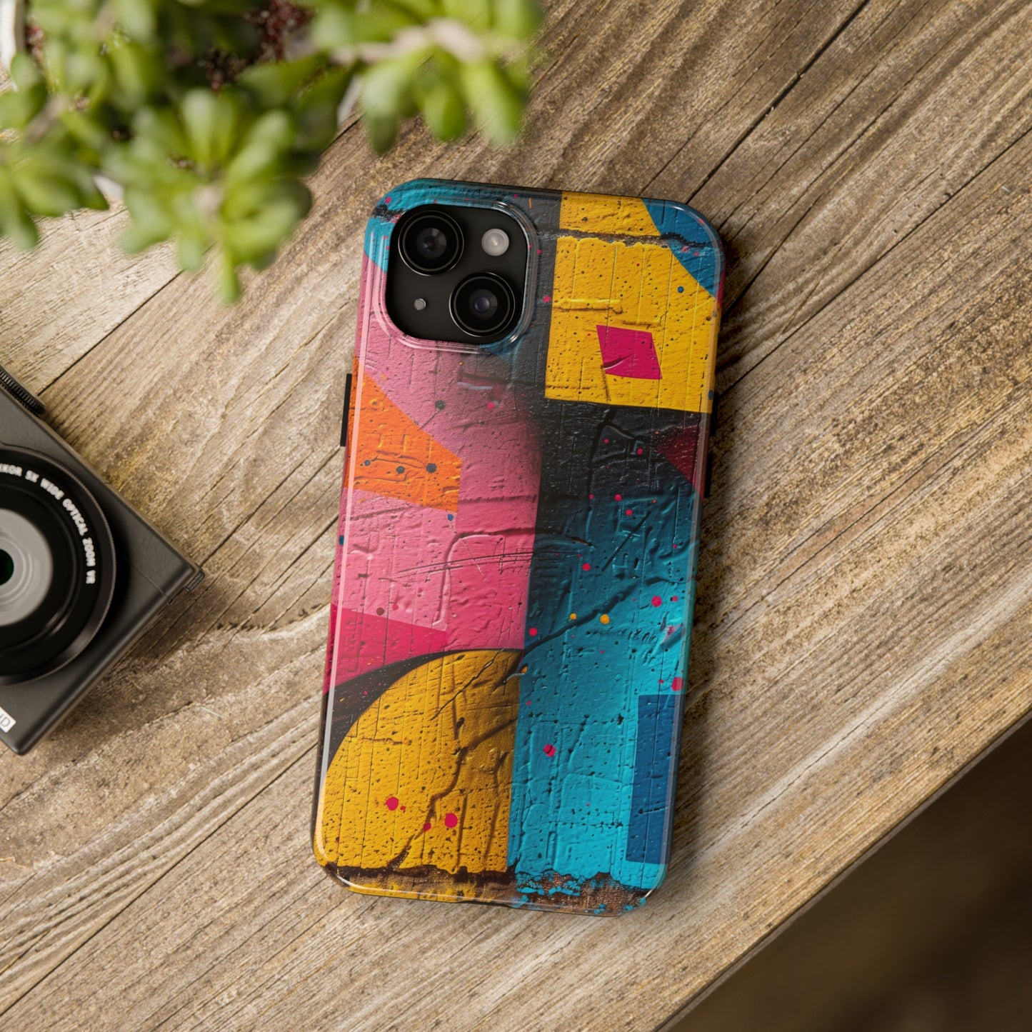 Graffiti Artwork Design Phone Case- Lightweight, Impact Resistant Cover for iPhone 6, 6s, 12, 13, 14, 15