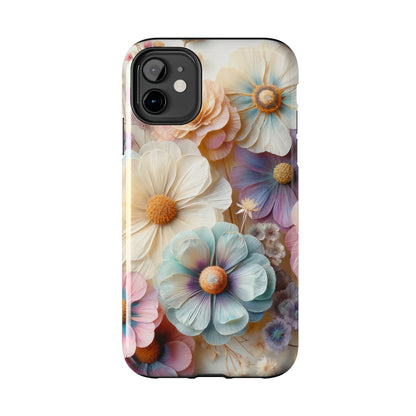 Beautiful Spring Flower Bouquet Digital print Design Tough Phone Case compatible with a large variety of iPhone models, Gift, Phone Case