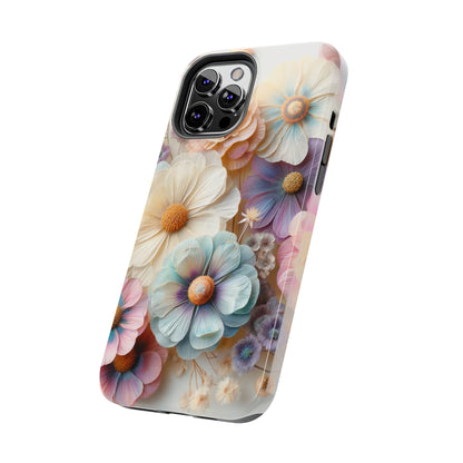 Beautiful Spring Flower Bouquet Digital print Design Tough Phone Case compatible with a large variety of iPhone models, Gift, Phone Case