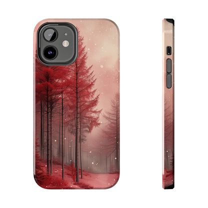 Enchanted Forest Design Phone Case- Lightweight, Impact Resistant Cover for iPhone 6, 6s, 12, 13, 14, 15