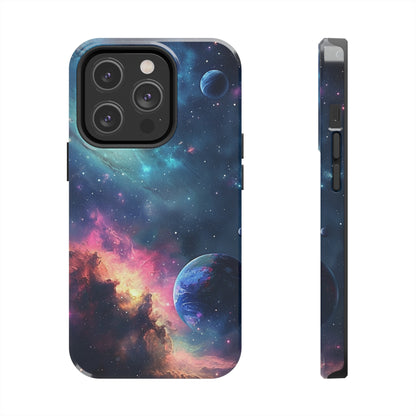 Galaxy pattern Digital print Design Tough Phone Case compatible with a large variety of iPhone models, Gift, Phone Case