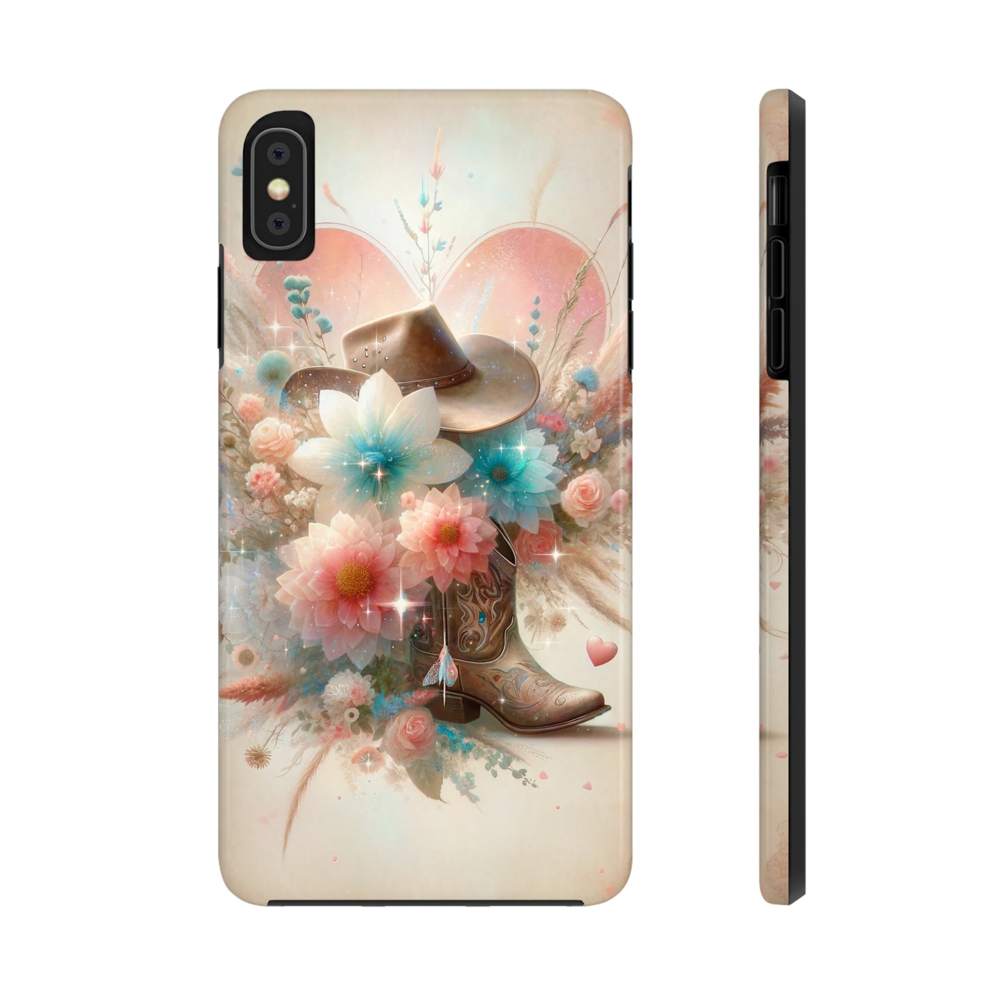 Western Boho Pattern Design Tough Phone Case compatible with a large variety of iPhone models, Gift, Phone Case