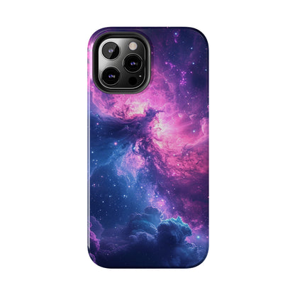 Cosmic Landscape Starry Night Design Phone Case- Lightweight, Impact Resistant Cover for iPhone 6, 6s, 12, 13, 14, 15