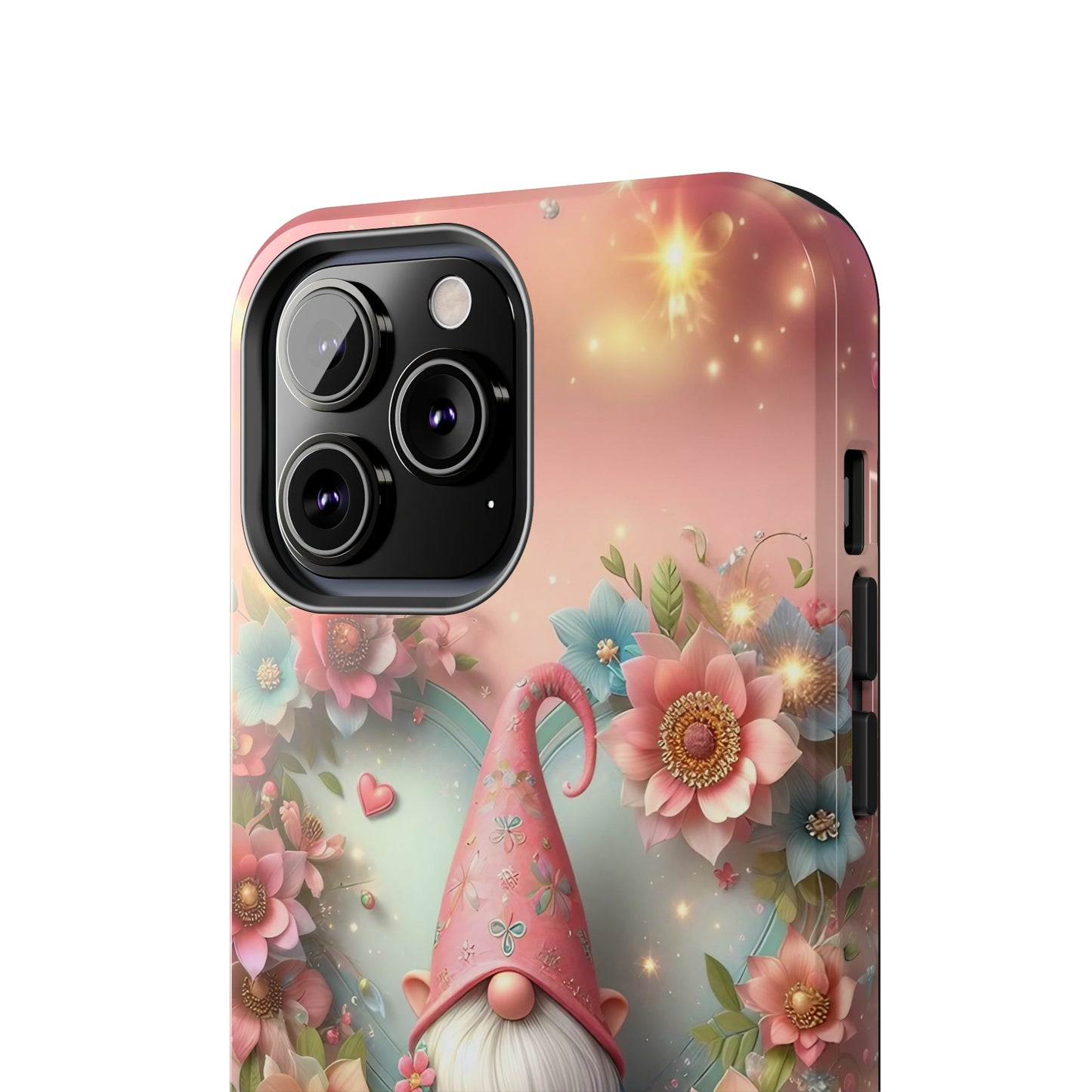 Super Cute Gnome Digital print Design Tough Phone Case compatible with a large variety of iPhone models, Gift, Phone Case