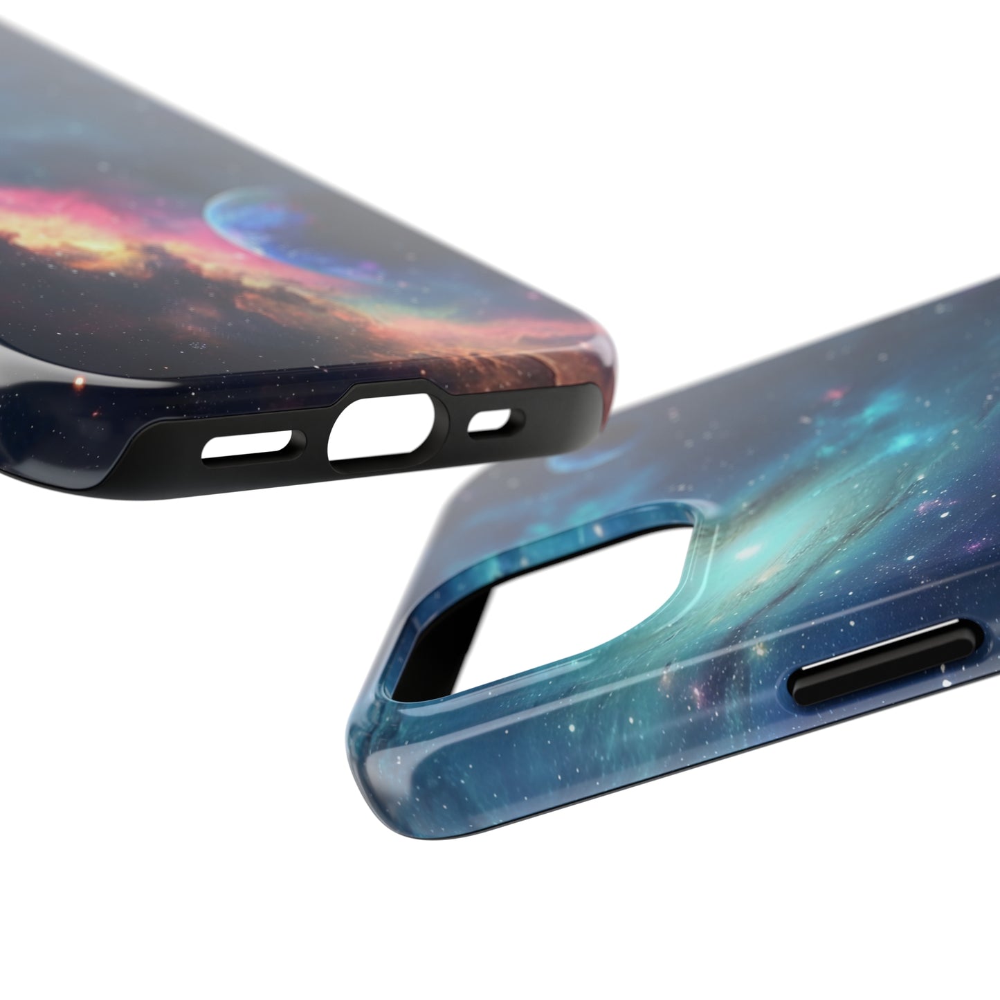 Galaxy pattern Digital print Design Tough Phone Case compatible with a large variety of iPhone models, Gift, Phone Case