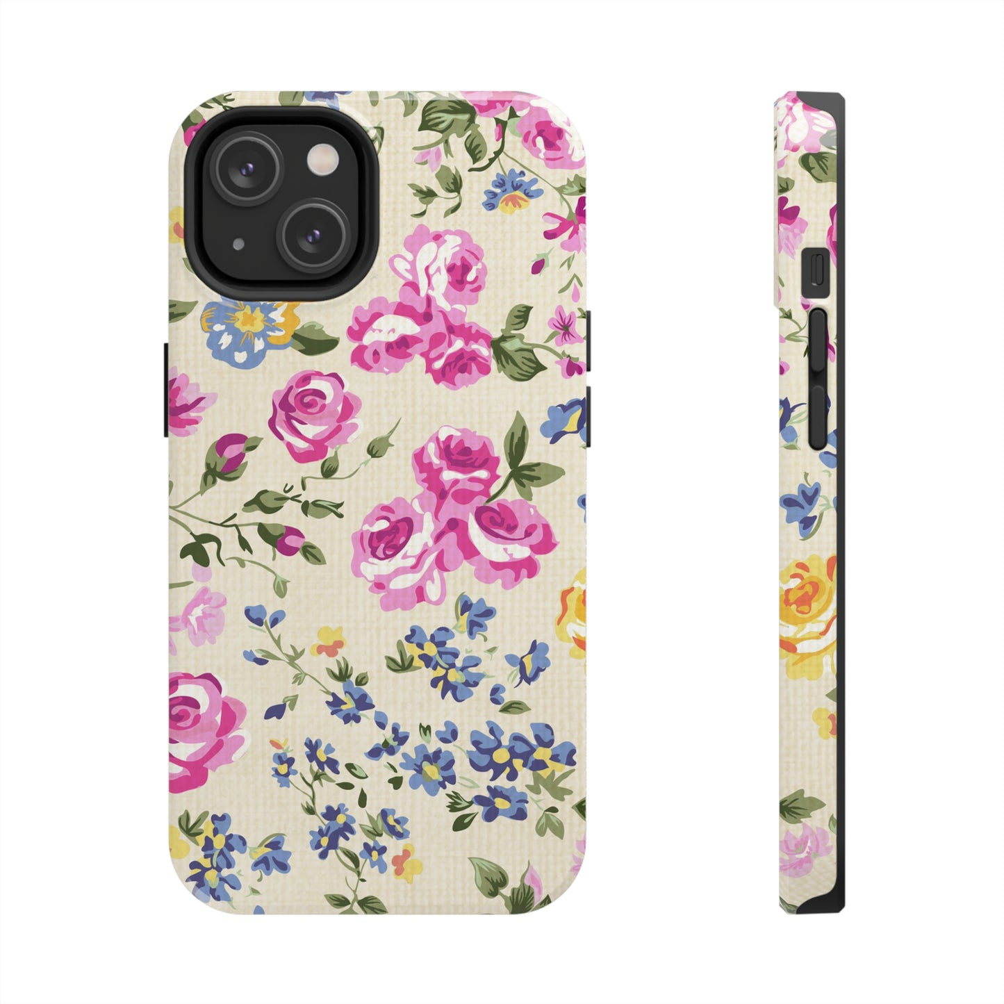 Western Pink Roses Design Tough Phone Case compatible with a large variety of iphone models