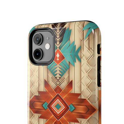 Beautiful Native American Pattern Design Tough Phone Case compatible with a large variety of iPhone models, Gift, Phone Case