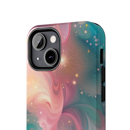 Pastel Pattern Design Tough Phone Case compatible with a large variety of iPhone models, Phone Case, Gift