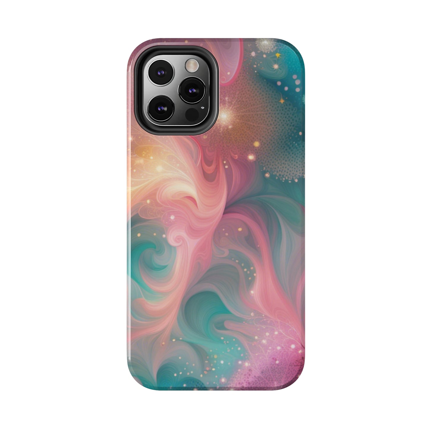 Pastel Pattern Design Tough Phone Case compatible with a large variety of iPhone models, Phone Case, Gift