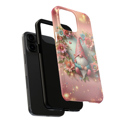 Super Cute Gnome Digital print Design Tough Phone Case compatible with a large variety of iPhone models, Gift, Phone Case