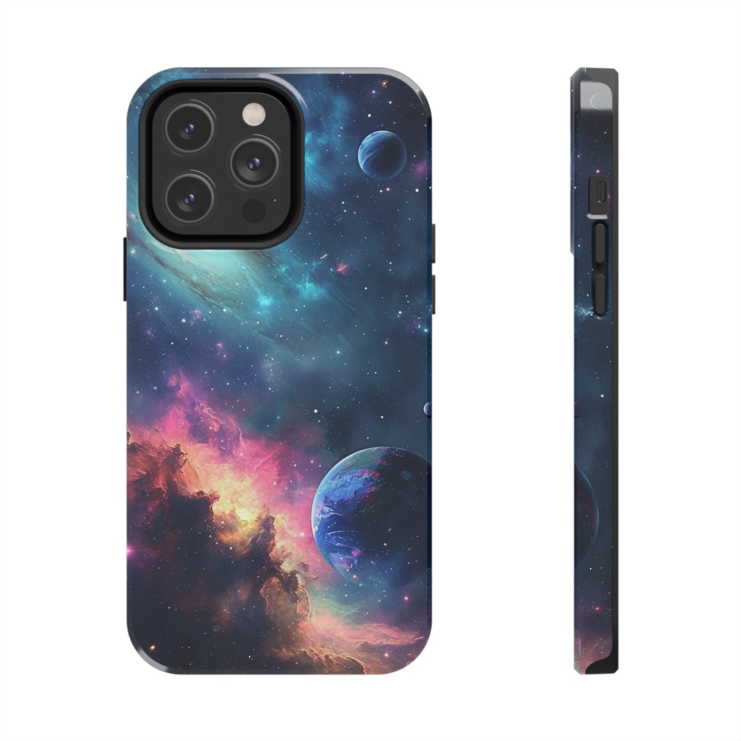 Galaxy pattern Digital print Design Tough Phone Case compatible with a large variety of iPhone models, Gift, Phone Case