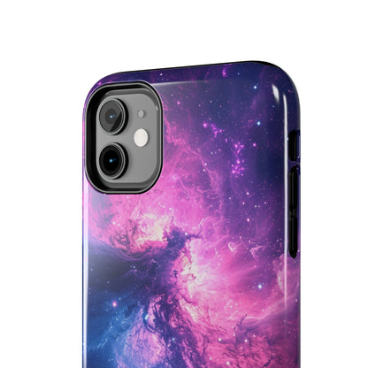 Cosmic Landscape Starry Night Design Phone Case- Lightweight, Impact Resistant Cover for iPhone 6, 6s, 12, 13, 14, 15