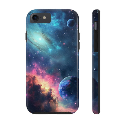 Galaxy pattern Digital print Design Tough Phone Case compatible with a large variety of iPhone models, Gift, Phone Case