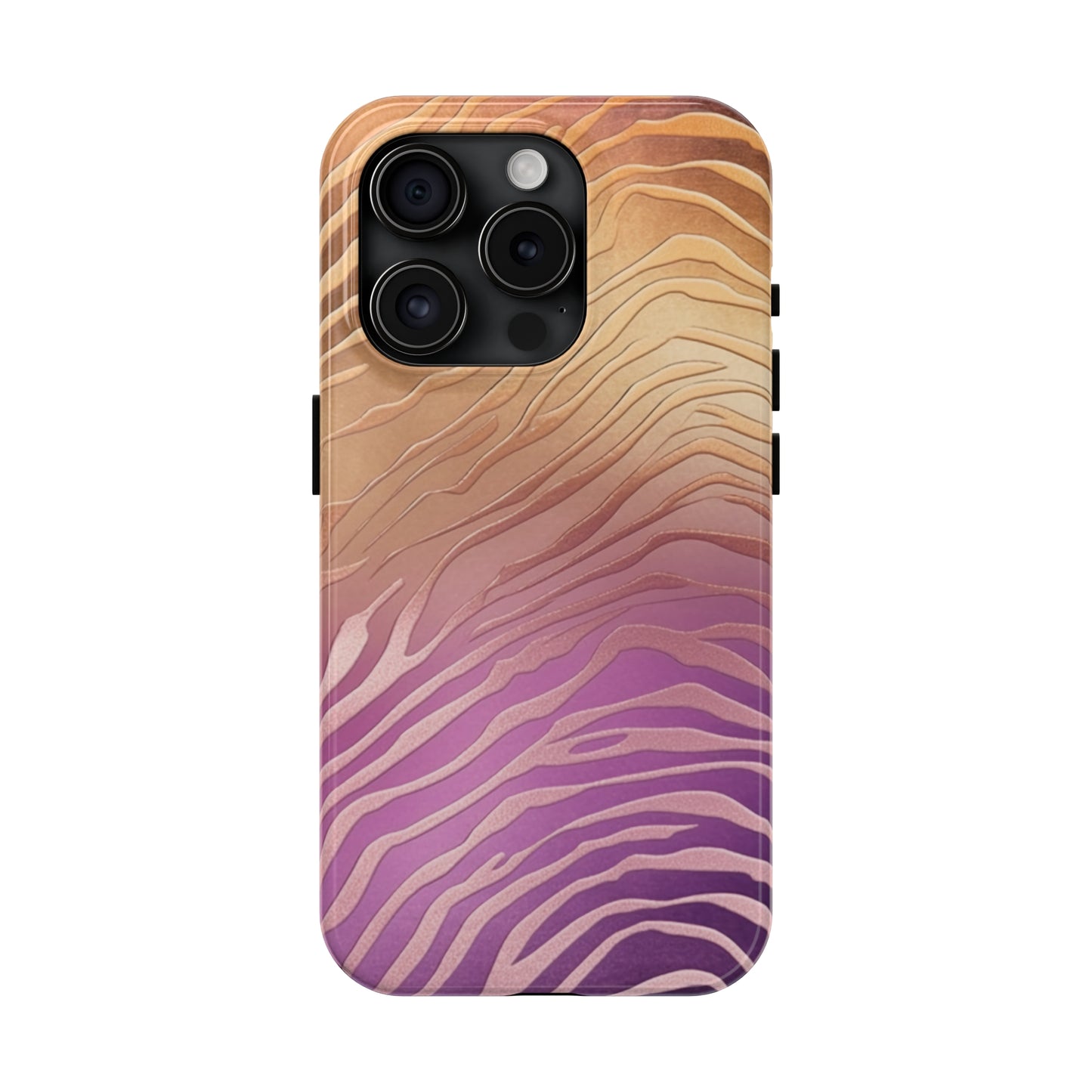 Modern Twist Zebra print design Phone Case- Lightweight, Impact Resistant Cover for iPhone 6, 6s, 12, 13, 14, 15