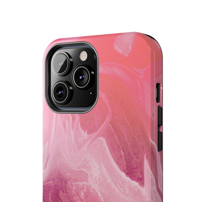 Pink Marble Design Tough Phone Case compatible with a large variety of iphone models, Gift, Phone Case