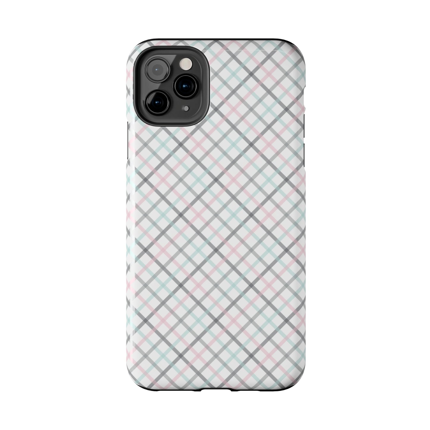 Multicolor Striped Pattern design Tough Phone Case compatible with a large variety of iphone models