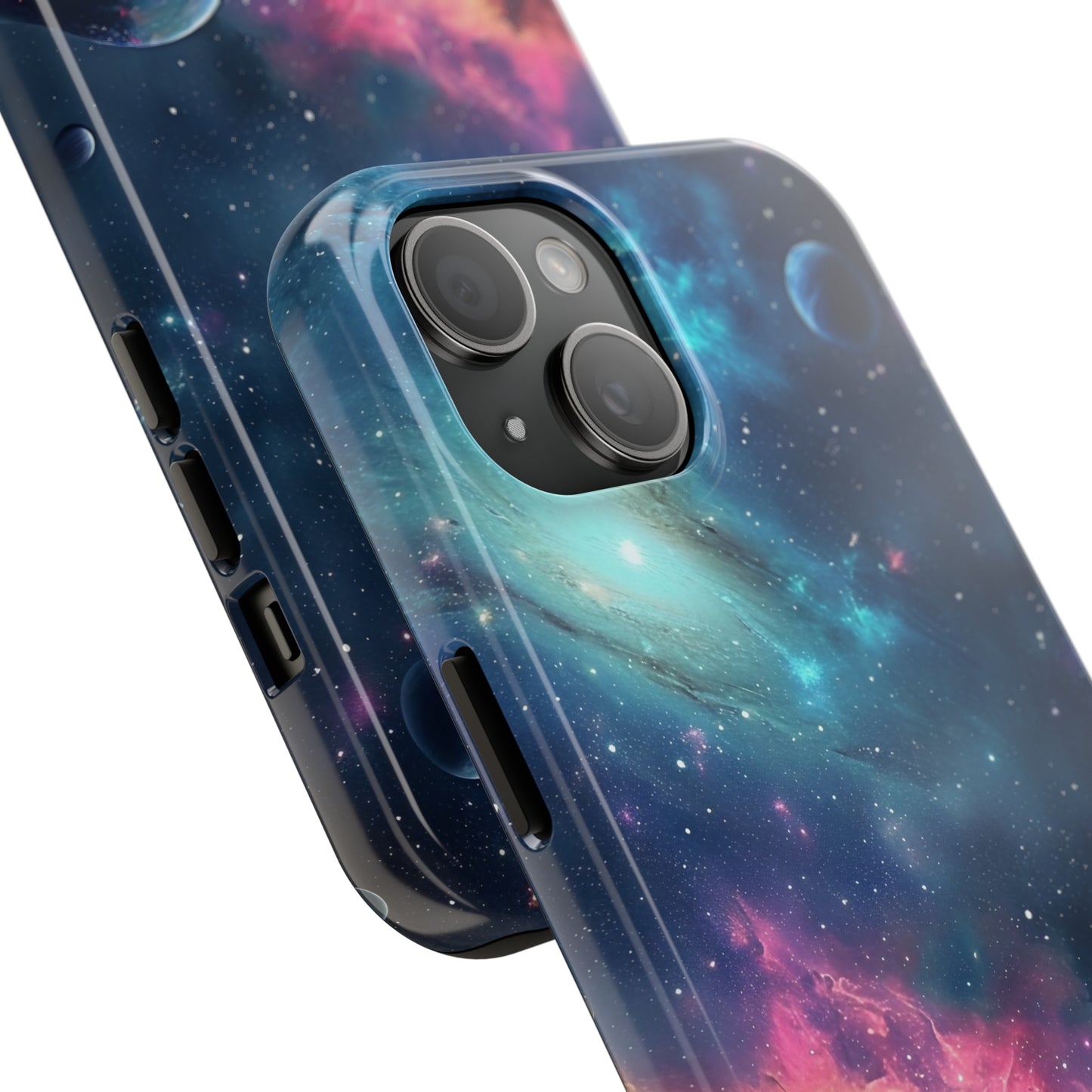 Galaxy pattern Digital print Design Tough Phone Case compatible with a large variety of iPhone models, Gift, Phone Case