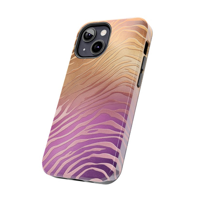 Modern Twist Zebra print design Phone Case- Lightweight, Impact Resistant Cover for iPhone 6, 6s, 12, 13, 14, 15