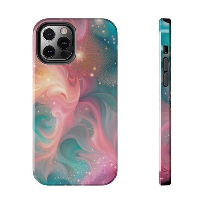 Pastel Pattern Design Tough Phone Case compatible with a large variety of iPhone models, Phone Case, Gift