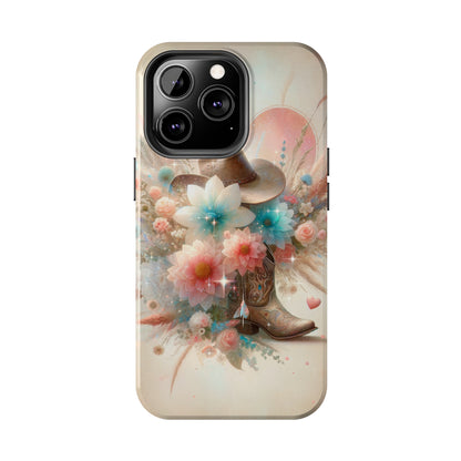 Western Boho Pattern Design Tough Phone Case compatible with a large variety of iPhone models, Gift, Phone Case