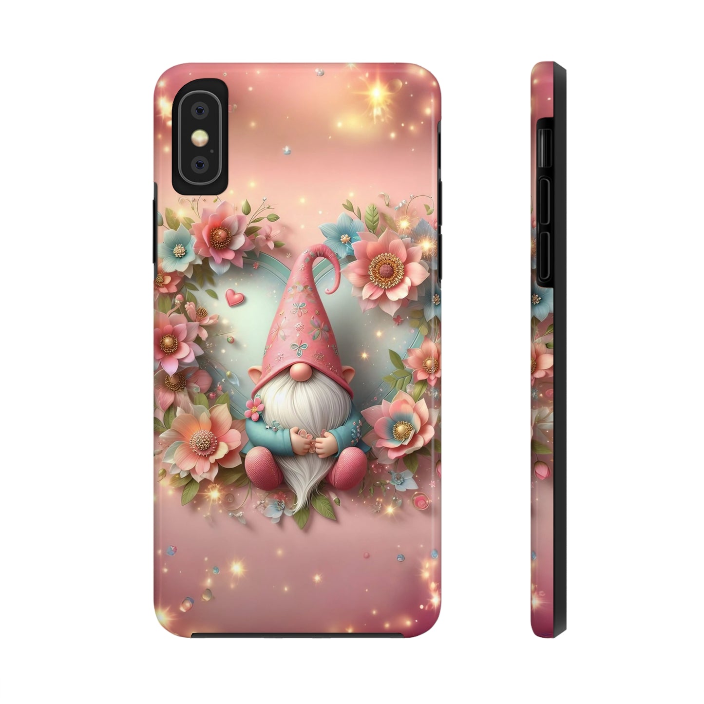 Super Cute Gnome Digital print Design Tough Phone Case compatible with a large variety of iPhone models, Gift, Phone Case