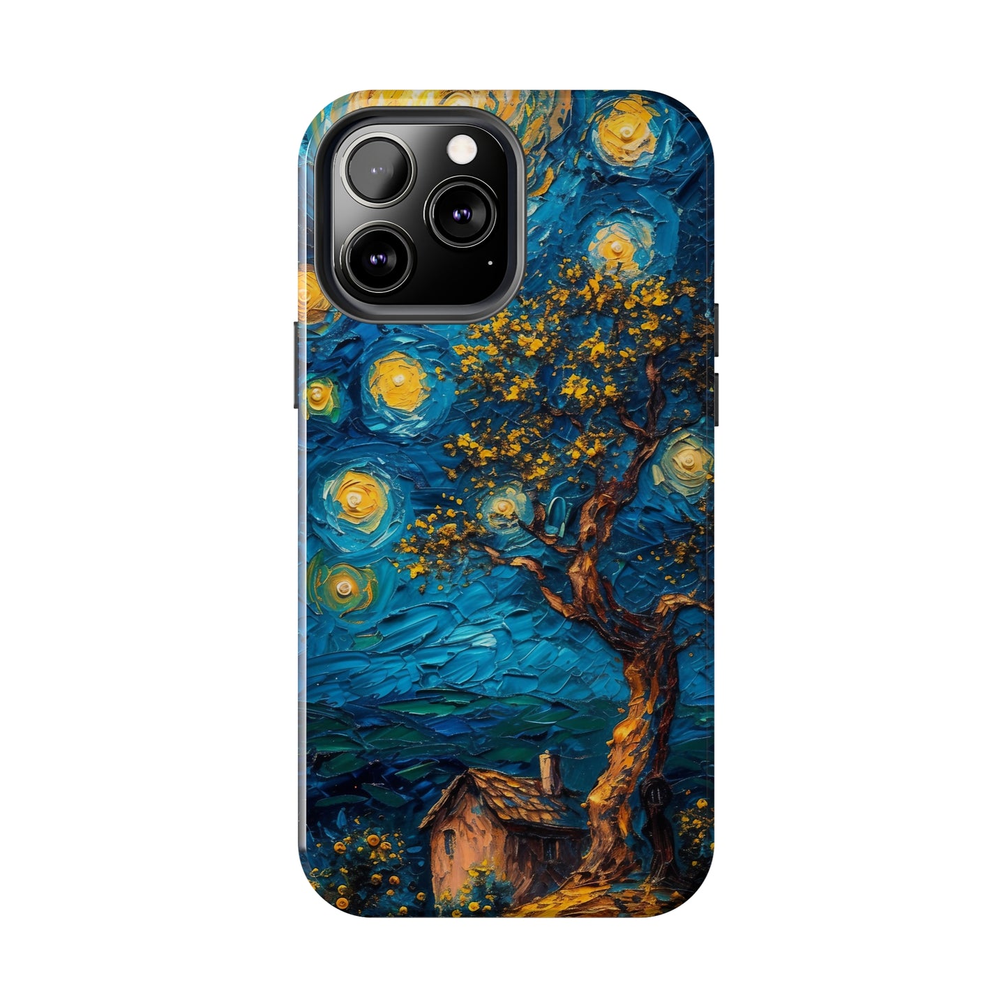 Yellow Dreamy Artistic Sky Design Tough Phone Case