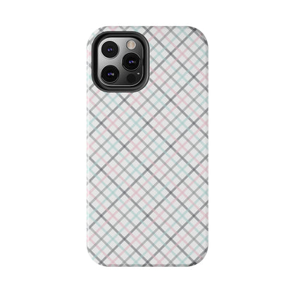 Multicolor Striped Pattern design Tough Phone Case compatible with a large variety of iphone models