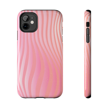 Pink Zebra Design Tough Phone Case compatible with a large variety of iphone models, Gift, Phone Case