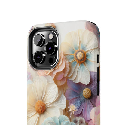 Beautiful Spring Flower Bouquet Digital print Design Tough Phone Case compatible with a large variety of iPhone models, Gift, Phone Case