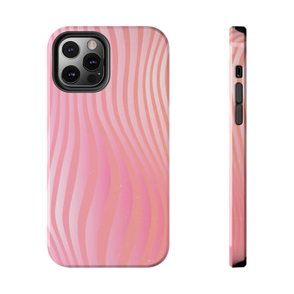 Pink Zebra Design Tough Phone Case compatible with a large variety of iphone models, Gift, Phone Case