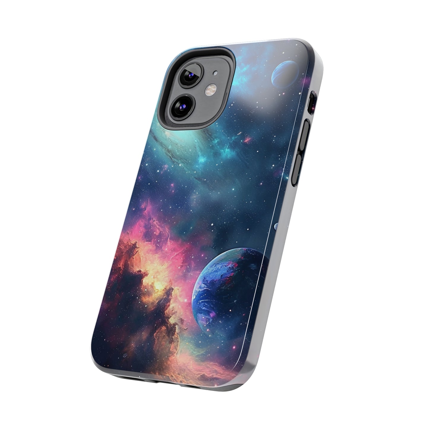 Galaxy pattern Digital print Design Tough Phone Case compatible with a large variety of iPhone models, Gift, Phone Case