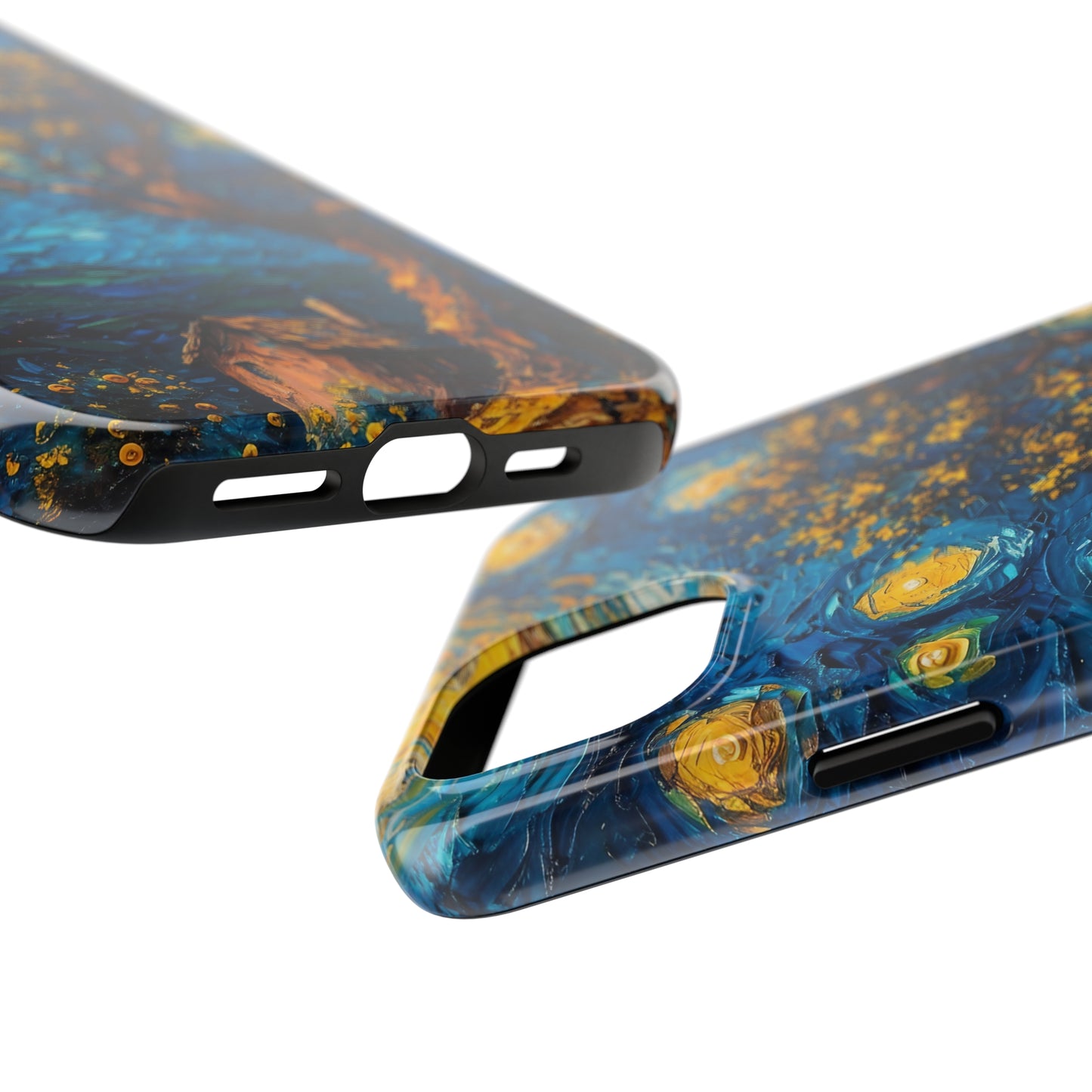 Yellow Dreamy Artistic Sky Design Tough Phone Case