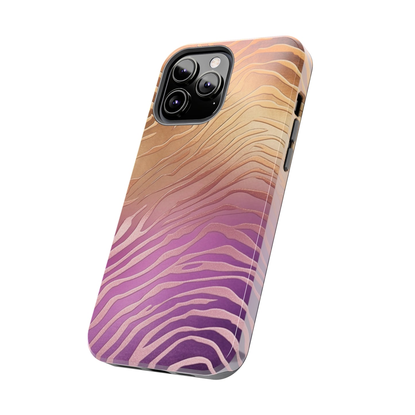 Modern Twist Zebra print design Phone Case- Lightweight, Impact Resistant Cover for iPhone 6, 6s, 12, 13, 14, 15