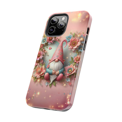 Super Cute Gnome Digital print Design Tough Phone Case compatible with a large variety of iPhone models, Gift, Phone Case