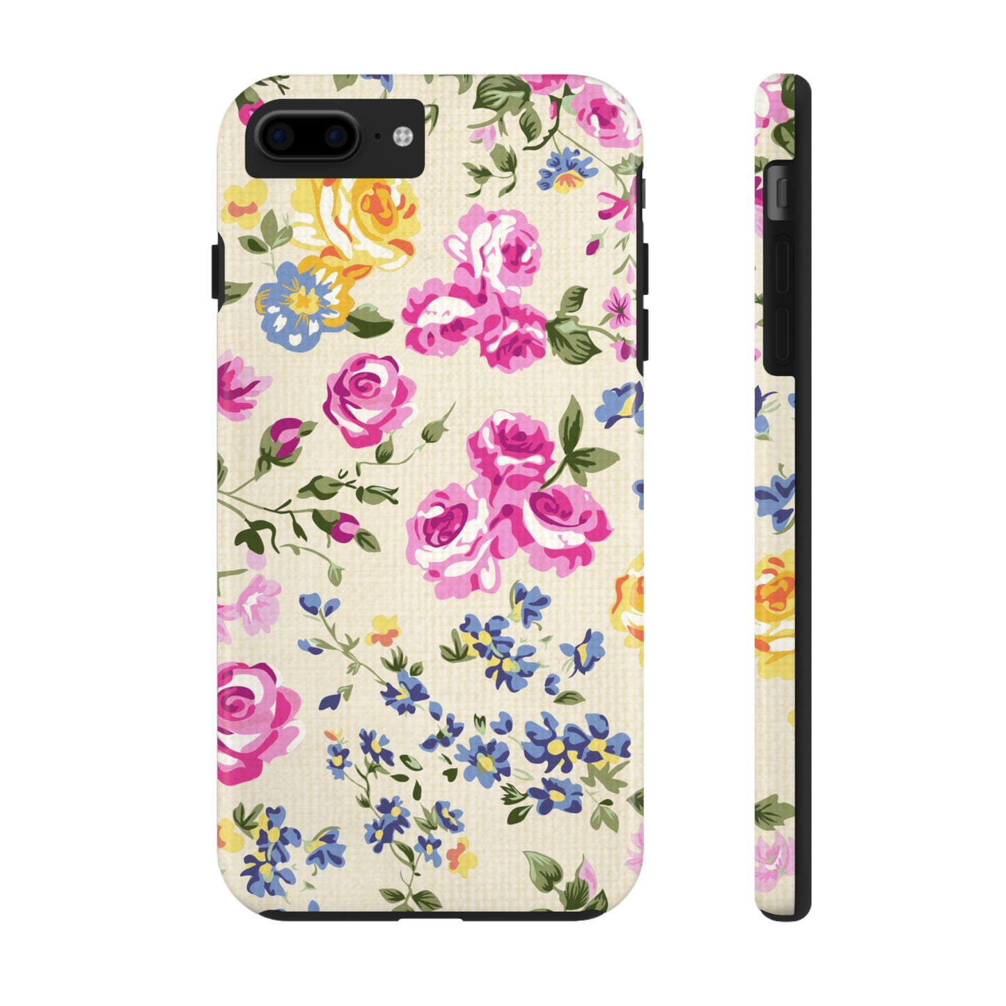 Western Pink Roses Design Tough Phone Case compatible with a large variety of iphone models