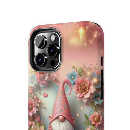 Super Cute Gnome Digital print Design Tough Phone Case compatible with a large variety of iPhone models, Gift, Phone Case