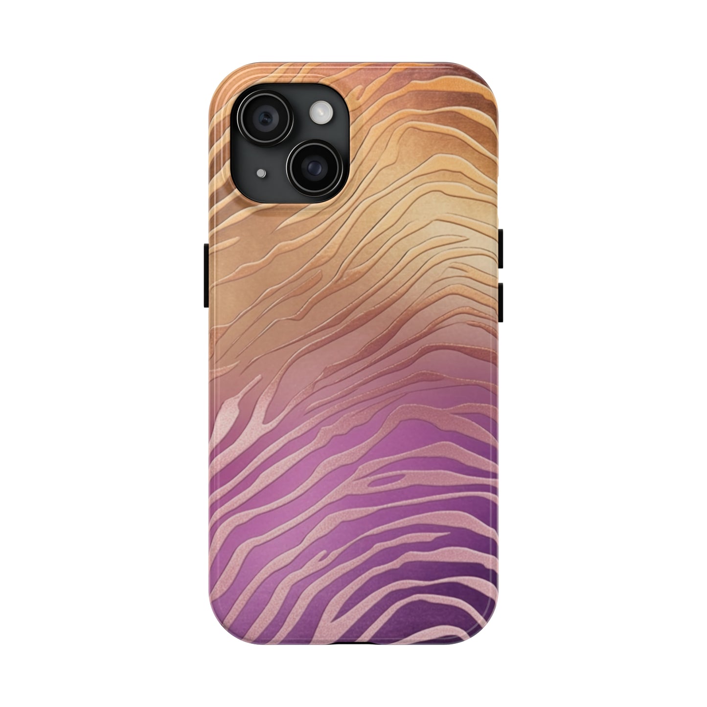 Modern Twist Zebra print design Phone Case- Lightweight, Impact Resistant Cover for iPhone 6, 6s, 12, 13, 14, 15