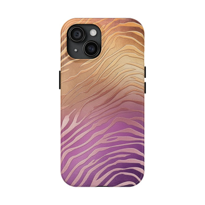 Modern Twist Zebra print design Phone Case- Lightweight, Impact Resistant Cover for iPhone 6, 6s, 12, 13, 14, 15