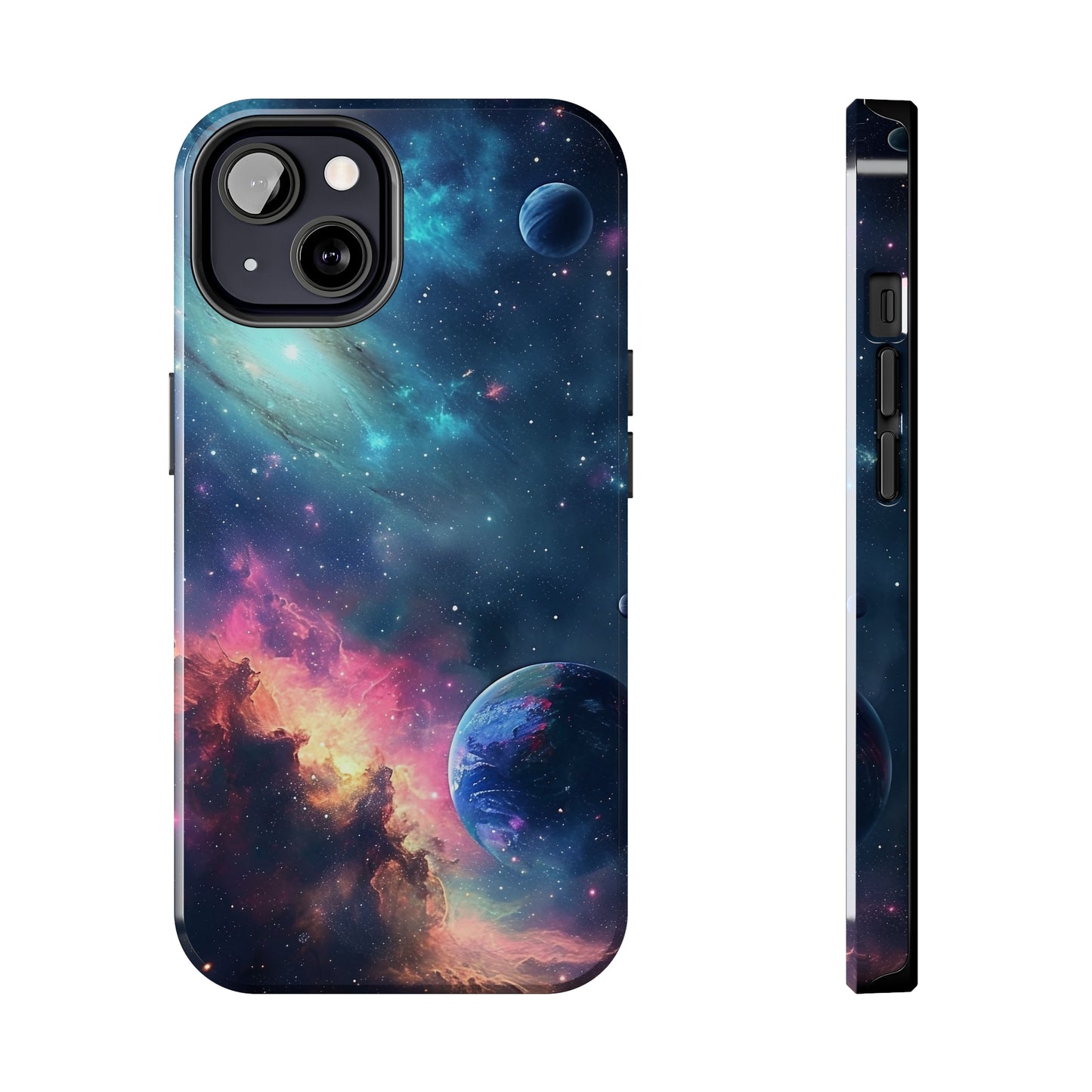 Galaxy pattern Digital print Design Tough Phone Case compatible with a large variety of iPhone models, Gift, Phone Case