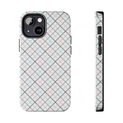 Multicolor Striped Pattern design Tough Phone Case compatible with a large variety of iphone models