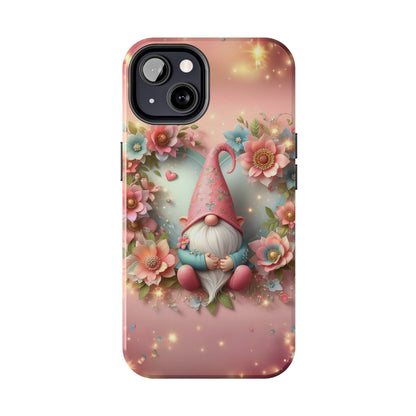 Super Cute Gnome Digital print Design Tough Phone Case compatible with a large variety of iPhone models, Gift, Phone Case