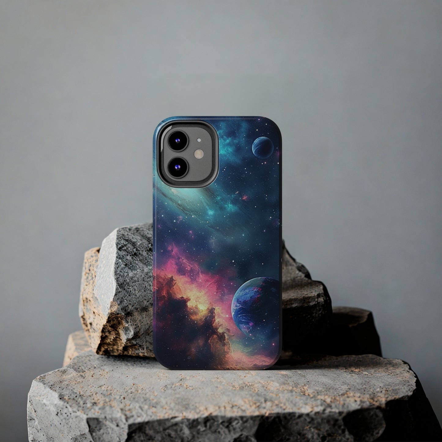 Galaxy pattern Digital print Design Tough Phone Case compatible with a large variety of iPhone models, Gift, Phone Case