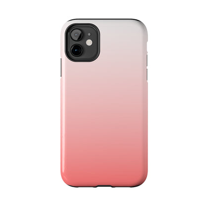 Pink Ombre Design Tough Phone Case compatible with a large variety of phone models, Gift, Phone Case