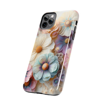 Beautiful Spring Flower Bouquet Digital print Design Tough Phone Case compatible with a large variety of iPhone models, Gift, Phone Case