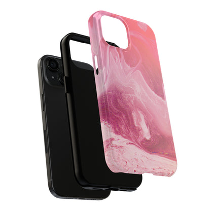 Pink Marble Design Tough Phone Case compatible with a large variety of iphone models, Gift, Phone Case