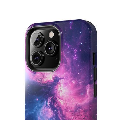 Cosmic Landscape Starry Night Design Phone Case- Lightweight, Impact Resistant Cover for iPhone 6, 6s, 12, 13, 14, 15