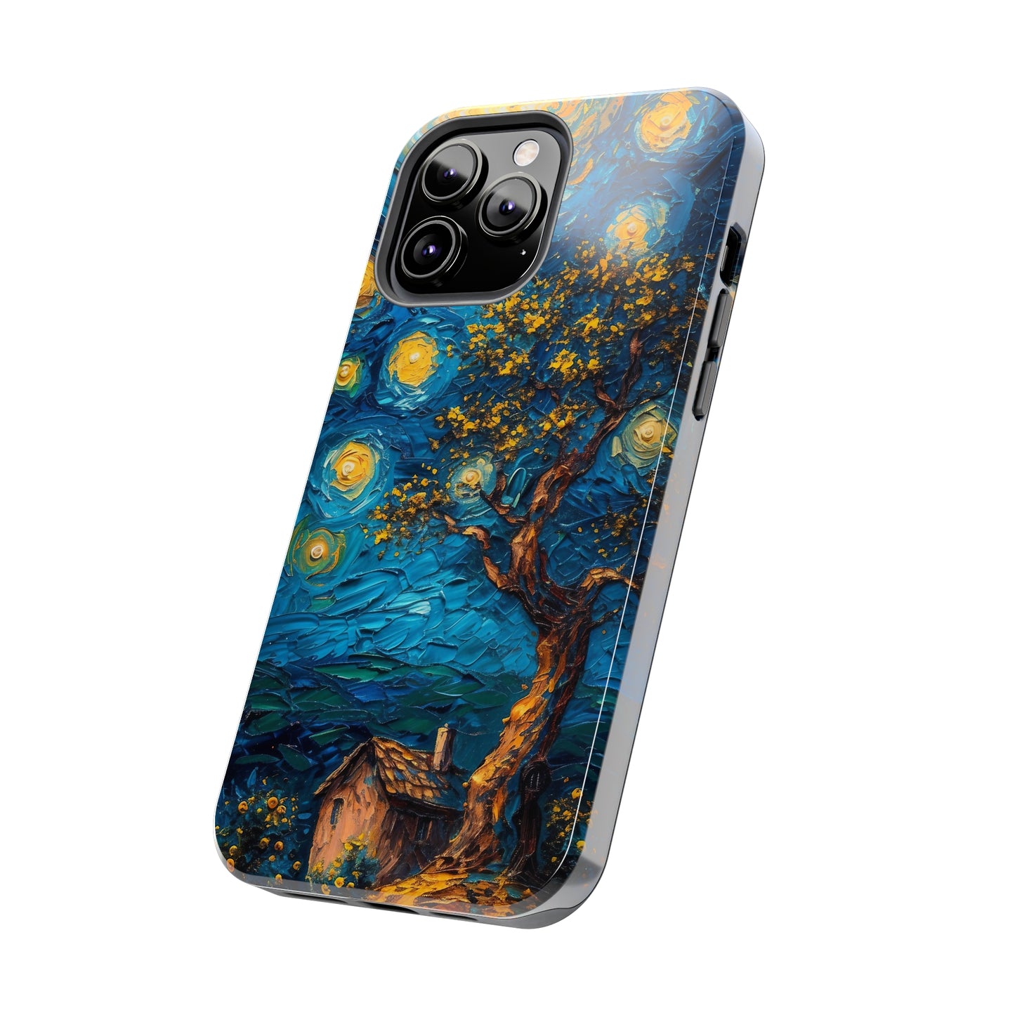 Yellow Dreamy Artistic Sky Design Tough Phone Case