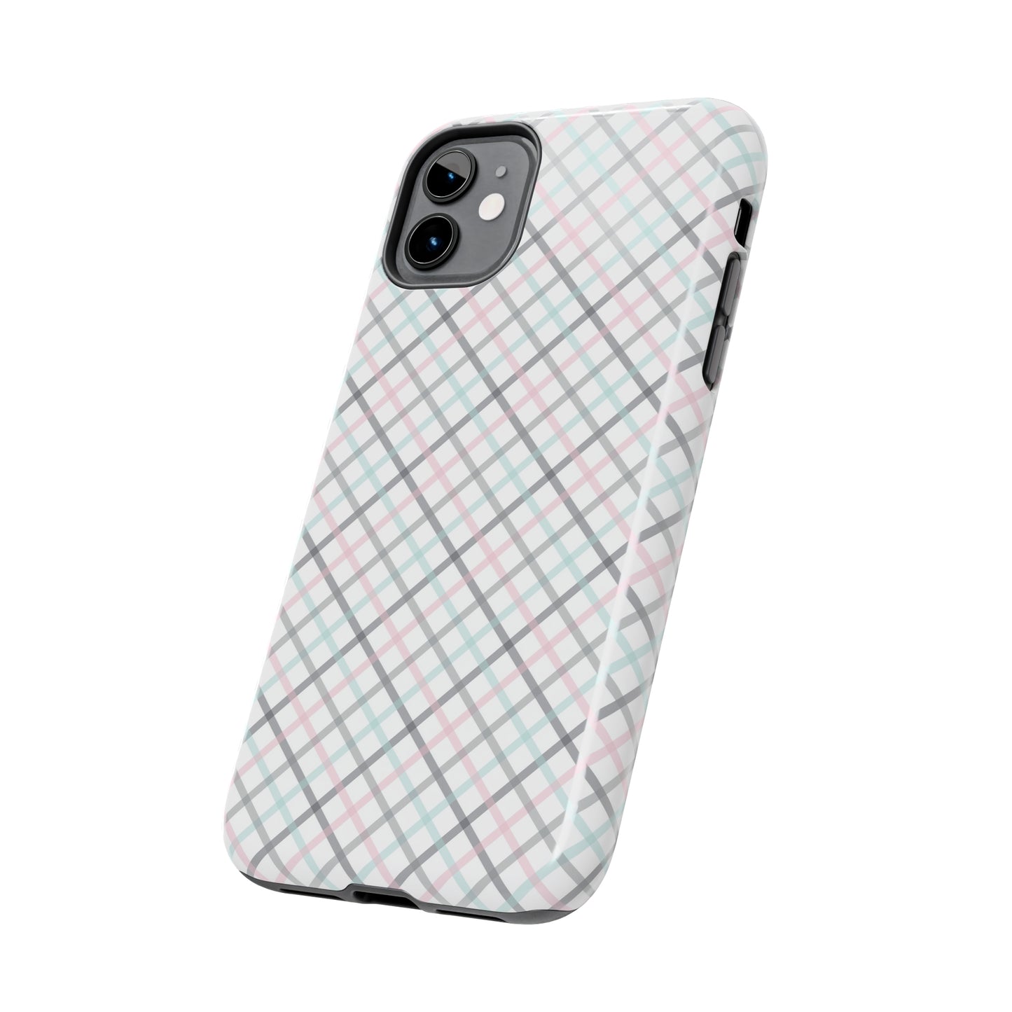 Multicolor Striped Pattern design Tough Phone Case compatible with a large variety of iphone models