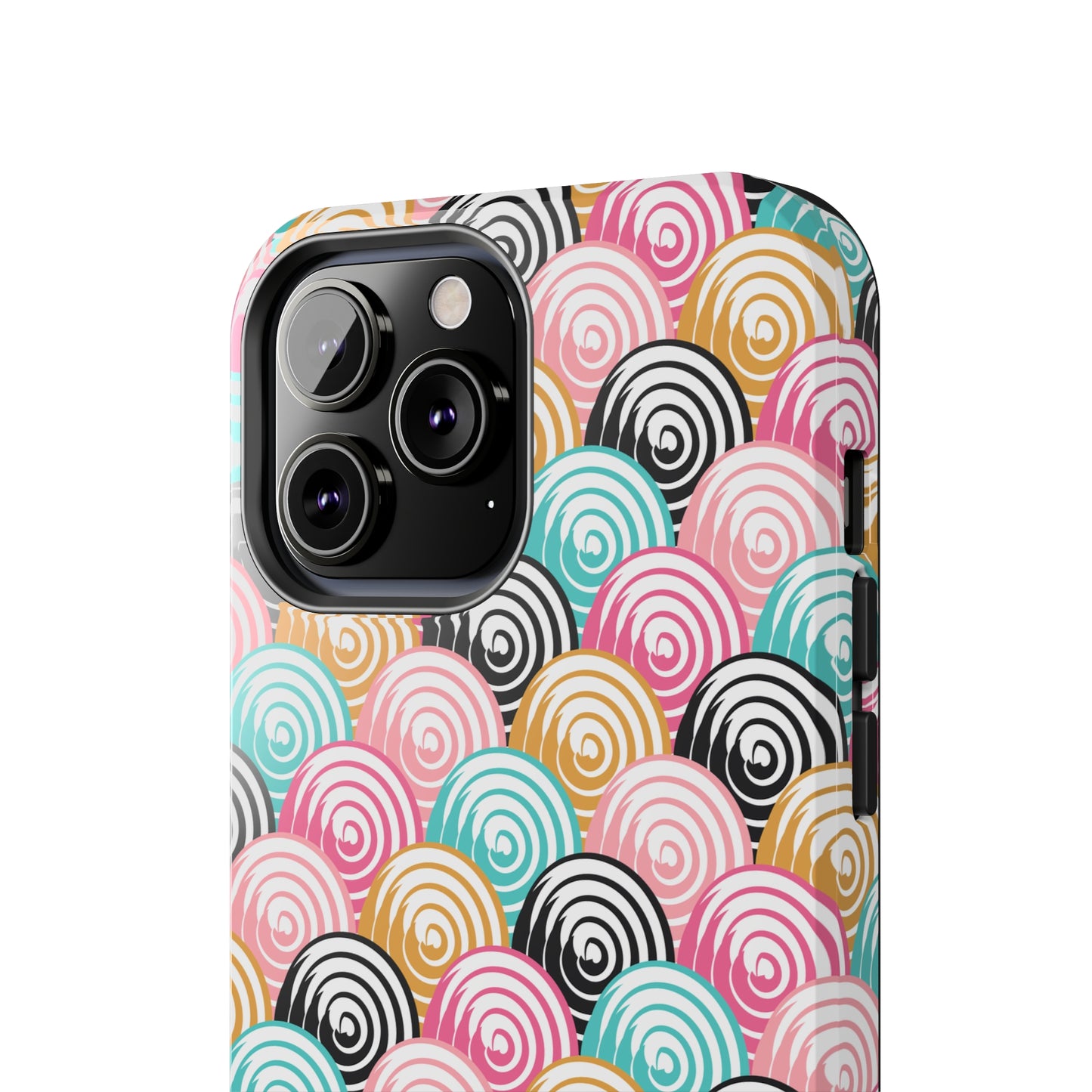 Rainbow Swirls Pattern design Tough Phone Case compatible with a large variety of iphone models