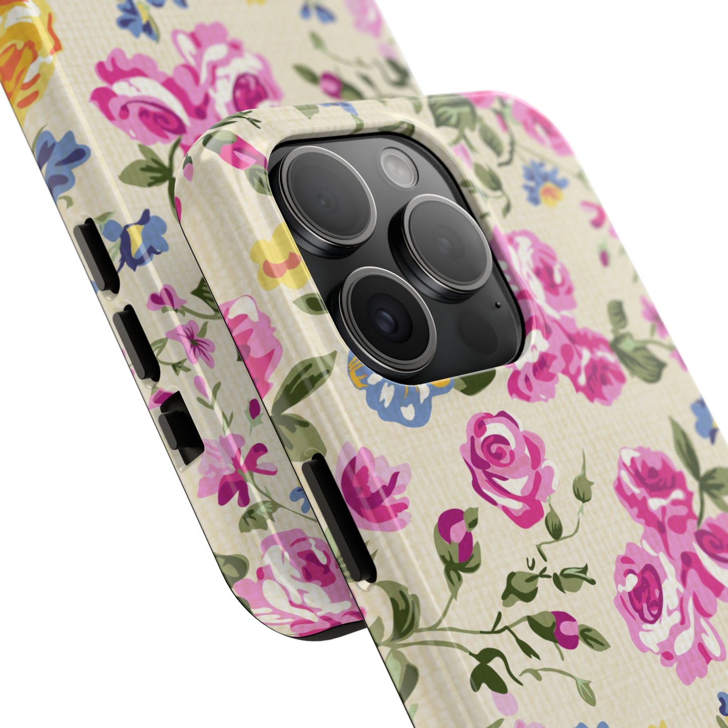 Western Pink Roses Design Tough Phone Case compatible with a large variety of iphone models